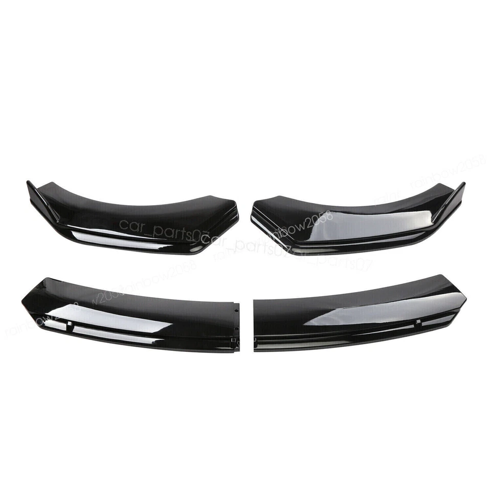 For Dodge Stratus Front Bumper Lip Spoiler Splitter Body Kit Glossy Black Foto 3 de 4
