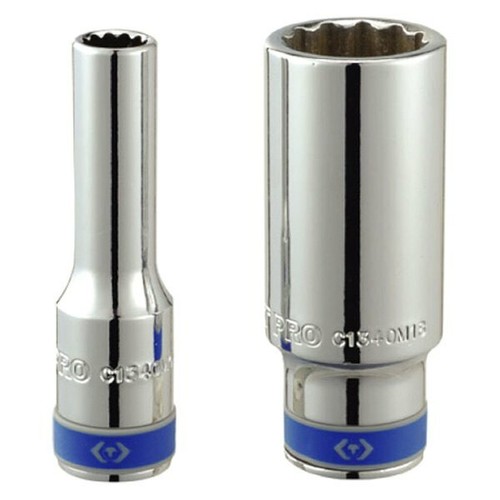 KT Pro C1340M20D 3/8" Dr. 20mm 12pt Deep Metric Chrome Socket - 第 1/1 張圖片