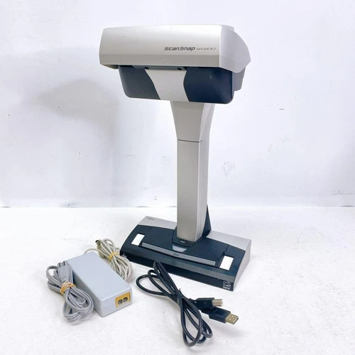 Fujitsu Scansnap SV600 Document Scanner w/Accessories VG Working Perfectly USED