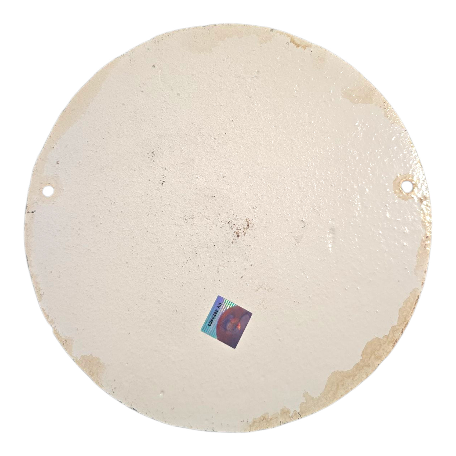 Texaco Gasoline Cast Iron Wall Sign – 8" Round Retro Garage Oil Decor