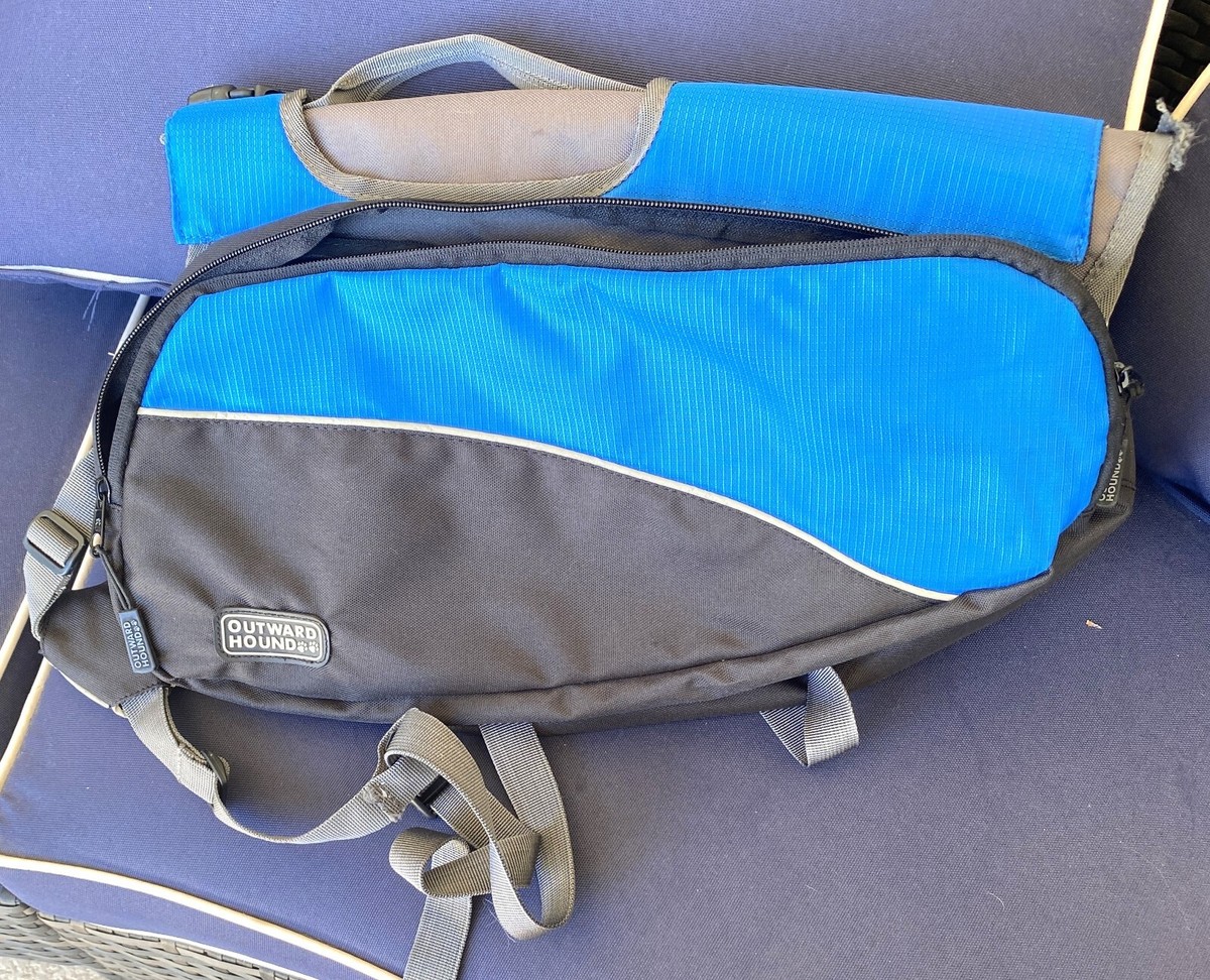 Outward Hound Kyjen Pet Backpack Large Adjustable Outdoor Hiking