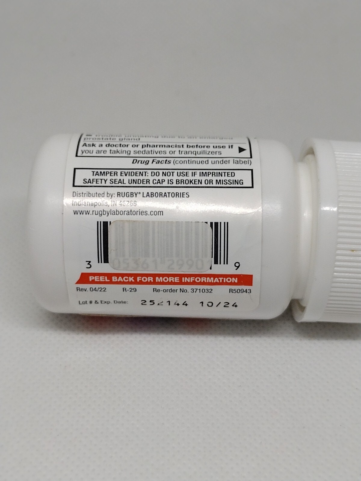 Rugby Meclizine 25mg Travel Sickness 100 Chewable Tablets eBay