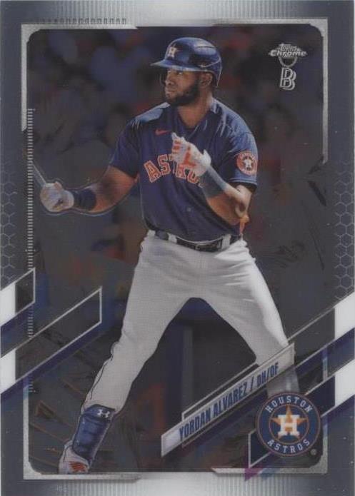 2021 Topps Chrome Ben Baller Edition - Yordan Alvarez #141 - 1 of 1
