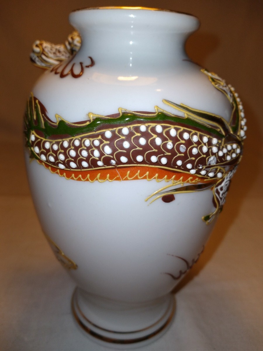 置物 karaMOVEAGIN Vintage Dragon Porcelain Vase 6