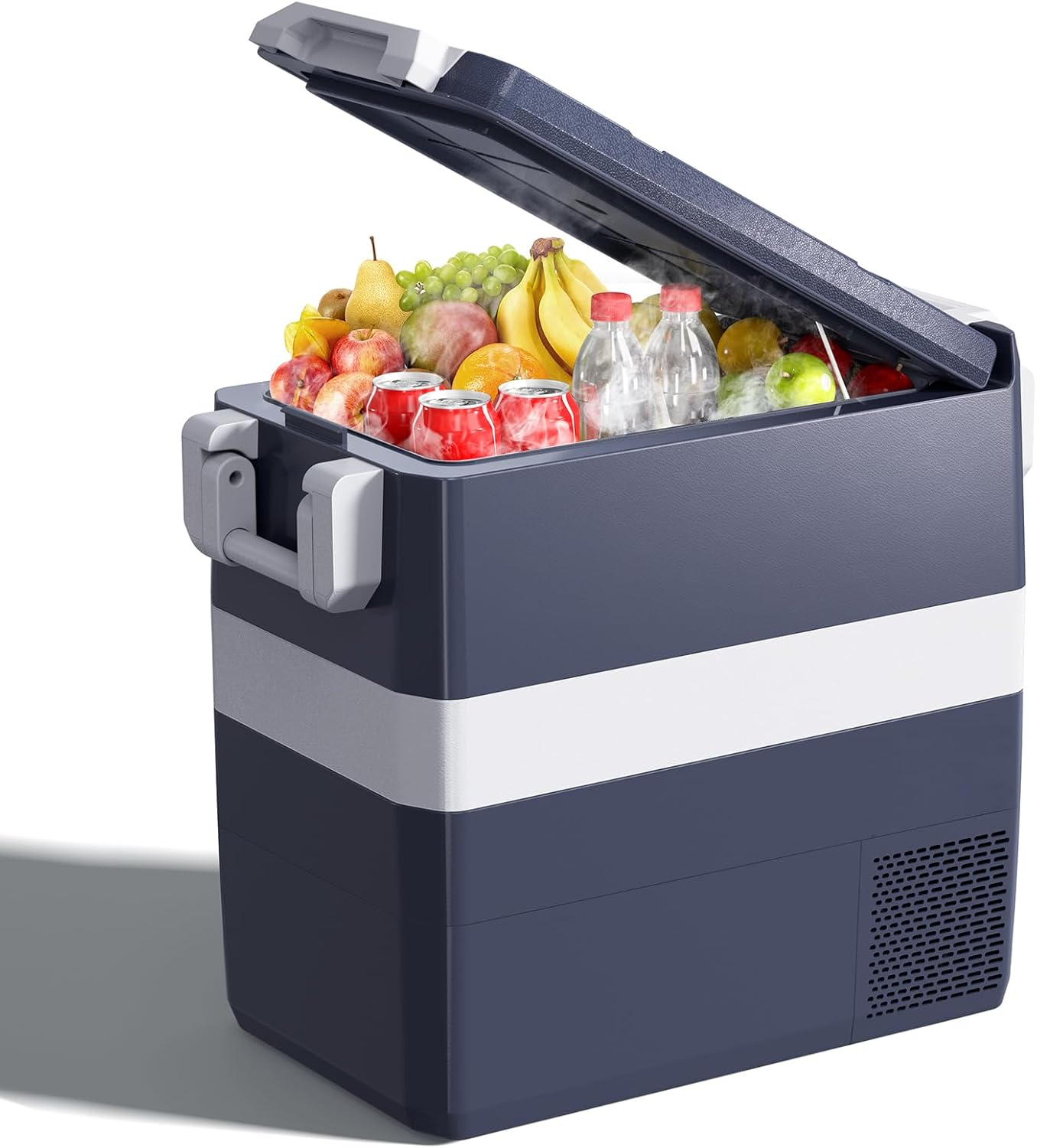 12 Volt Car Refrigerator 53QT(50L) Car Fridge Electric Cooler 12V/24V DC 110~240