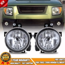 For 2003-2006 Honda Element Fog Lights Front Bumper Wiring Switch Lamps Set For 2003-2006 Honda Element Fog Lights Front Bumper Wiring Switch Lamps Set