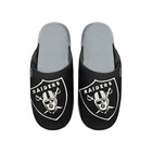 Las Vegas Raiders NFL Men's Big Logo Mesh Slide on Slipper