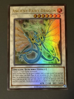 Ancient Fairy Dragon LCKC-EN070 Legendary Collection Kaiba Unlimited