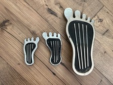 Custom Barefoot Gas Pedal Foot Covers Lot Of 3