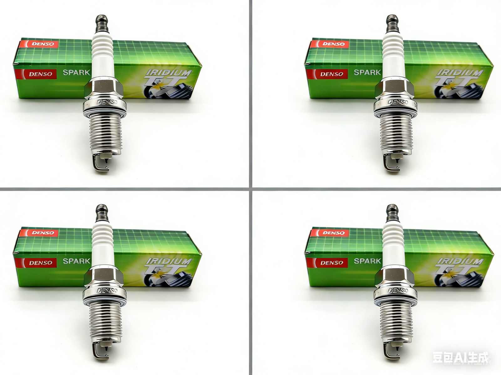 Denso Set Of 4 Spark Plugs IK16TT 4701 for Chevrolet Lexus Toyota 22401-AA650