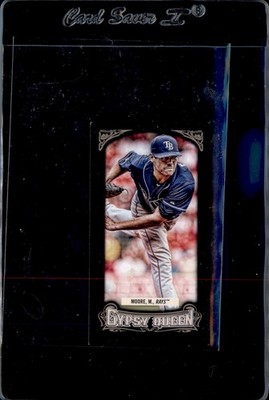 2014 Topps Gypsy Queen Mini Black #343 Matt Moore SP Card /199