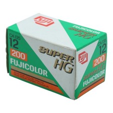 Fujifilm Fujicolor Super HG Color Film 200 12 Exp 24X36 Mm