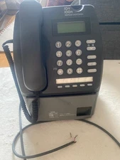 Payphone Japanese Public Phone 10 Yen Black Telephone Rare Vintage Retro 1996