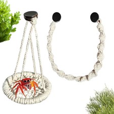 Spider Enclosure Accessories Hangable Rope Swing Jumping Spider