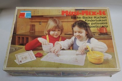 Tupperware Tupper Toys Kinder Backset ''Mini Mix It'', ca 70er Jahre, OVP
