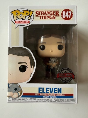 Funko Pop! Stranger Things Eleven with Bear 847 Special Edition New OOP Target