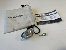 Unused Thomson Seatpost Clamp 29.8mm Silver, Missing Barrel Nut
