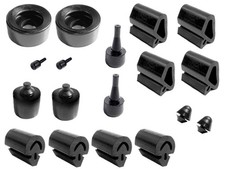 Snap-in-bumper Kit 18-piece For Dodge Coronet 1968-1970 - Sbk 2322 Snap-in-bumper Kit 18-piece For Dodge Coronet 1968-1970 - Sbk 2322