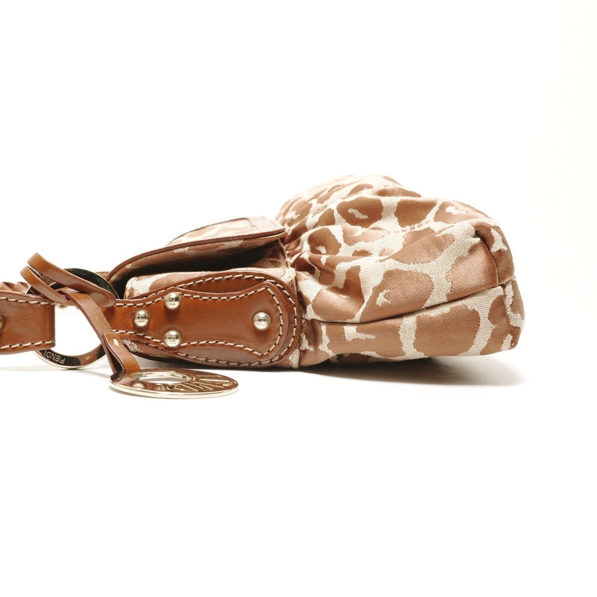 FENDI shoulder bag leopard pattern one shoulder c… - image 3