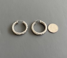 Vintage Stamped 925 Italy Sterling Silver Twi...