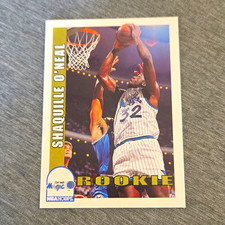? Shaquille O'Neal ?Rookie Card 1992-93 NBA Hoops SkyBox #442 Orlando Magic. rookie card picture