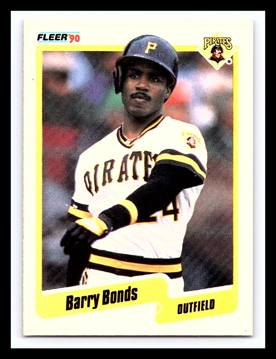 Fleer Barry Bonds 1990 Season Baseball Sports Trading Cards