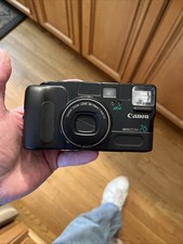 Canon Sure Shot Megazoom Caption 76 35mm Film Camera  
