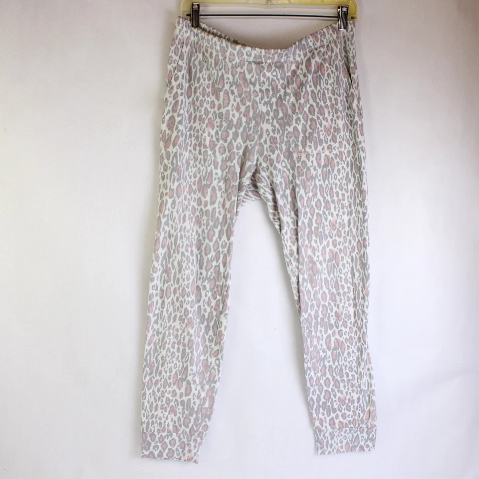 Nine West Mujer Guepardo Estampado Pijama Pantalones Talla Grande Cómodo Salón - Imagen 2 de 4