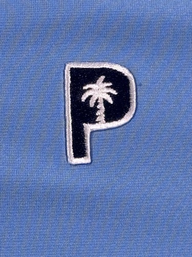 PUMA X PTC Palm Tree Crew Polo Shirt Men 2XL XXL Jacquard Palm Leaves NWOT - Picture 4 of 11