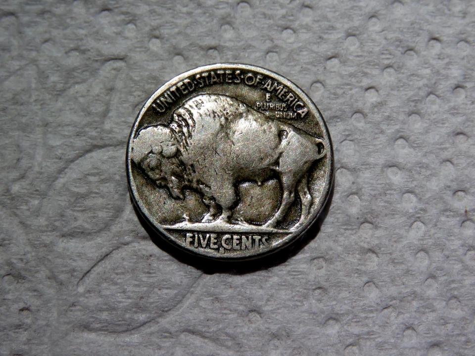 Bonito cuerno original 1/2 y libertad completa en estado bastante bueno 1916S Buffalo Nickel K1 Foto 2 de 2