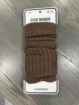 Steve Madden LegWarmers - 1 pair- Brown- One Size