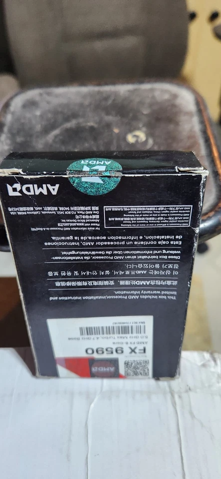 NEW AMD FX-9590 FD9590FHHKWOF OEM 8-core Black Edition 4.7-5GHz Socket AM3+ NEW - Image 3 of 4