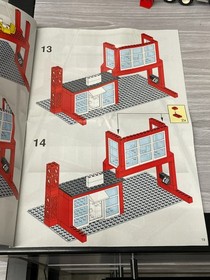 LEGO System 4555 Trains Cargo Station Not Complete Read Description