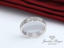 Cartier Ring Love Kleines Modell Weissgold 750 Diamanten ca. 0,31 ct Gr 60 Gold
