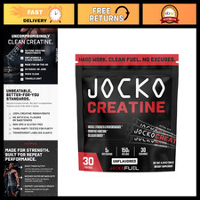 Creatine Monohydrate Powder Stick Packs - Unflavored, 30 Servings, Muscle Growth
