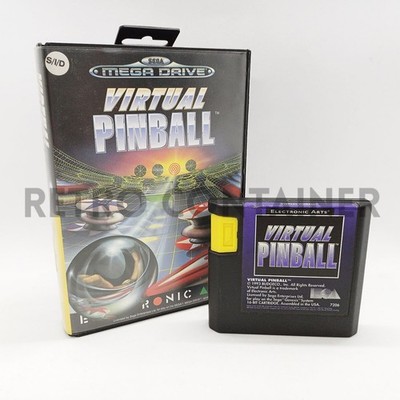 Vintage Game SEGA GENESIS MEGA DRIVE - Virtual Pinball No Libretto