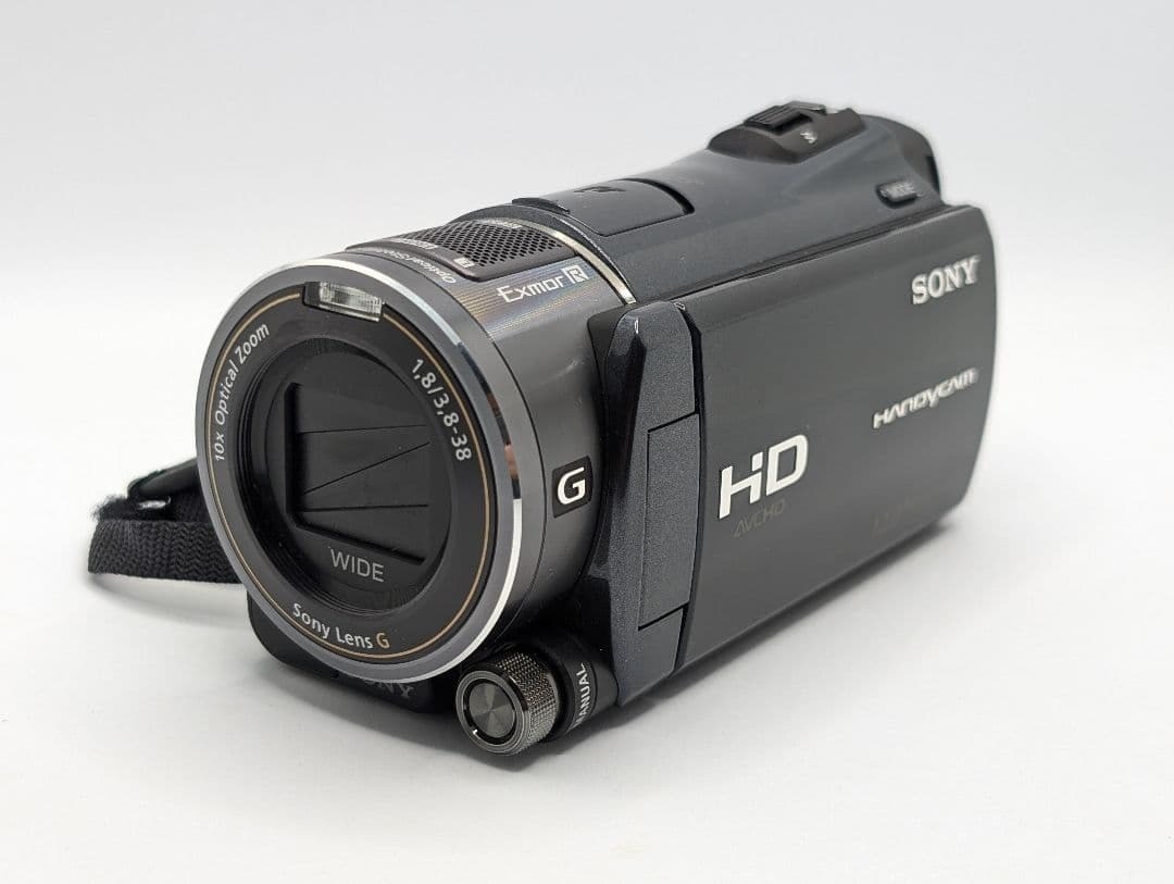 Sony Handycam HDR-CX550V Black Camcorder Video Camera HD 10x