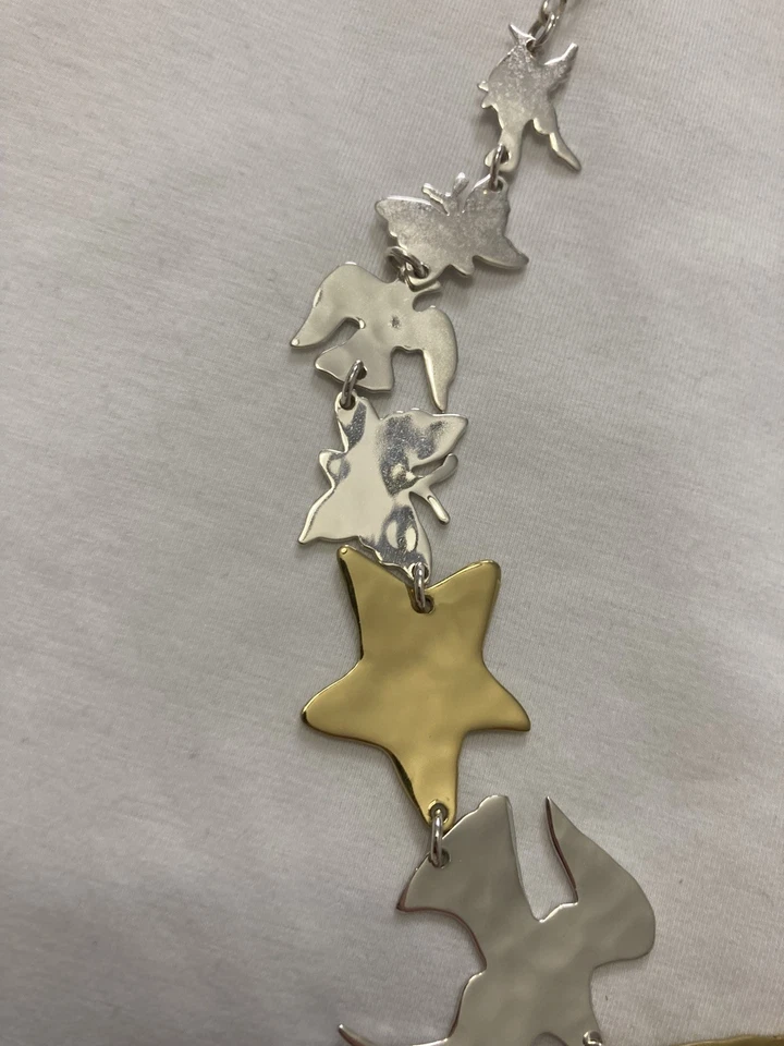 Collar Estrellas Colección Robert Lee Morris Andy Warhol, Usado Foto 3 de 4