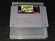 Vintage Super Nintendo SNES Zombies Ate My Neighbors Game Cartridge