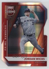 2021 Panini Elite Extra Edition Prime Numbers C Die-Cut 81/219 Jordan Wicks 6k2