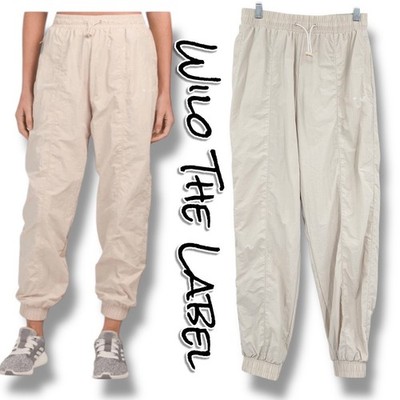 Wilo The Label Beige Parachute Pant XS Jogger Utility Athleisure Minimalist
