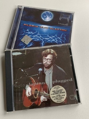 2CD Eric Clapton - Pilgrim + Unplugged (Layla, Tears in heaven) Zustand sehr gut