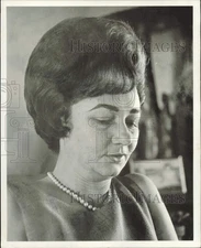 1976 Press Photo Juanita Castro - afa49630
