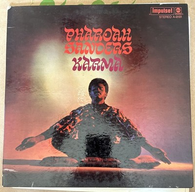 Pharaoh Sanders; Karma; Impulse, OG First Press Laminated Cover VG Free Shipping