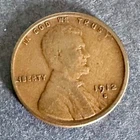 1912-S Lincoln Wheat Cent 1c - Nice VF Penny