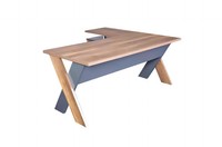 Luxus Schreibtisch Holz Tische BüRo Tisch Designer Tische Braun Neu