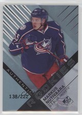 2016 SP Game Used Authentic Rookies Rainbow Player Age /222 Markus Nutivaara 7l6