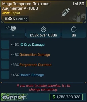  Borderlands 4   MODDED   God Build Repkit +74 Enhancements Lvl50 XBOX PC PS5