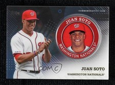 2020 Topps Topps Player Medallions Juan Soto #TPM-JS qc6