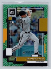 2022 Donruss Optic Bryan Reynolds Green Dragon /99 #197 Pirates
